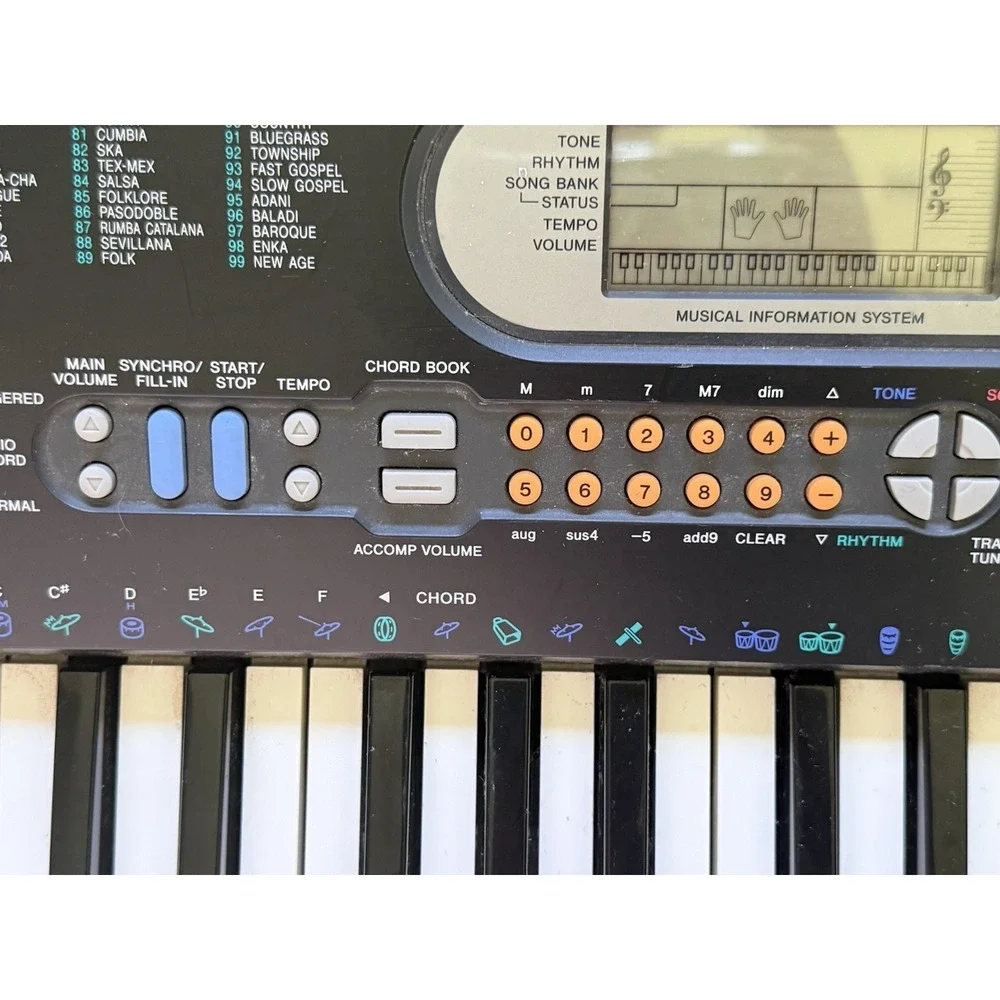 Casio CTK-401 49-Key Portable Digital Keyboard Bundle with Stand & Power Adapter